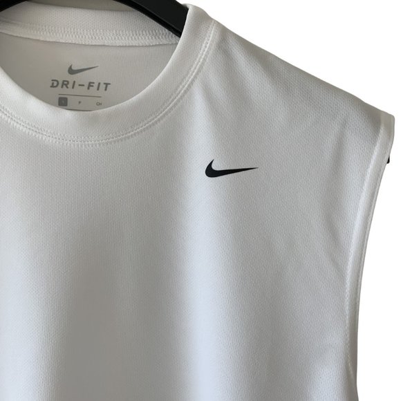 Nike - Solid Sleeveless Dri-FIT Rash Guard - Picture 3 of 5